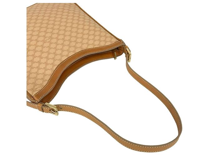 Céline CELINE Macadam Blazon Muster Leder Semi-One Shoulder Tasche - Ansicht 4