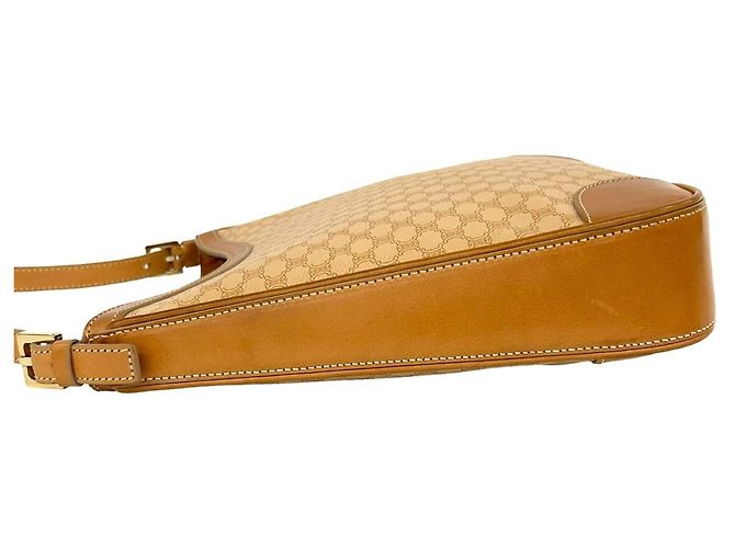 Céline CELINE Macadam Blazon Muster Leder Semi-One Shoulder Tasche - Ansicht 5