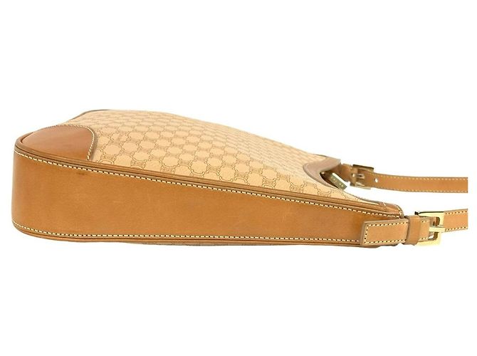 Céline CELINE Macadam Blazon Muster Leder Semi-One Shoulder Tasche - Ansicht 6