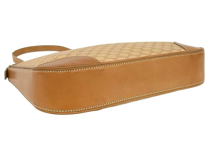 Céline CELINE Macadam Blazon Muster Leder Semi-One Shoulder Tasche - Ansicht 7