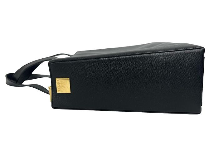 Céline Sac à épaule 2-Way en cuir noir Celine - vue 5