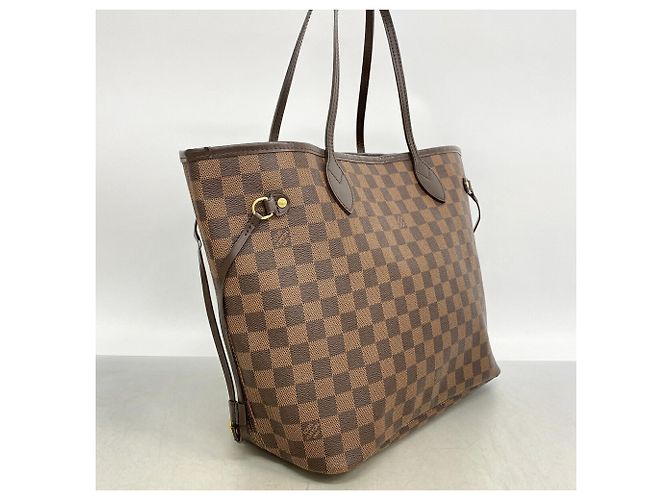 Sac Cabas Louis Vuitton Damier Neverfull MM N41358 Ebene - vue 2