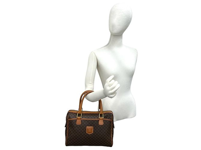 Céline Sac Mini Boston Celine Macadam Blazon Triomphe Pattern - vue 2