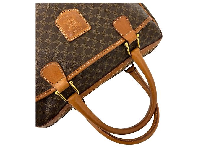 Céline Sac Mini Boston Celine Macadam Blazon Triomphe Pattern - vue 4