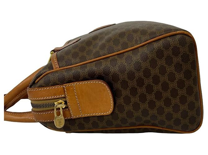 Céline Sac Mini Boston Celine Macadam Blazon Triomphe Pattern - vue 5