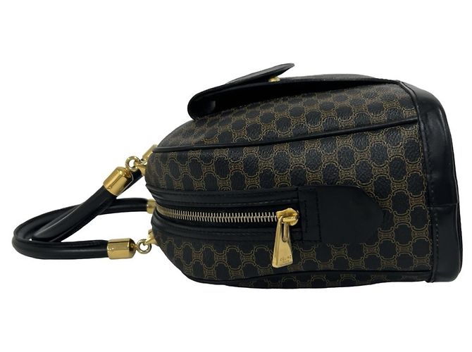 Céline Bolso de mano de cuero Celine Macadam Blazon Pattern - vista 5