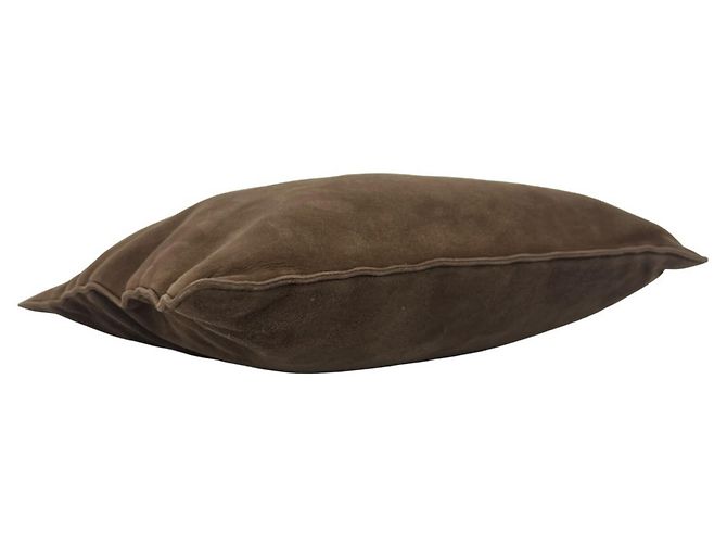 Borsa tote Loewe in camoscio marrone - vista 7