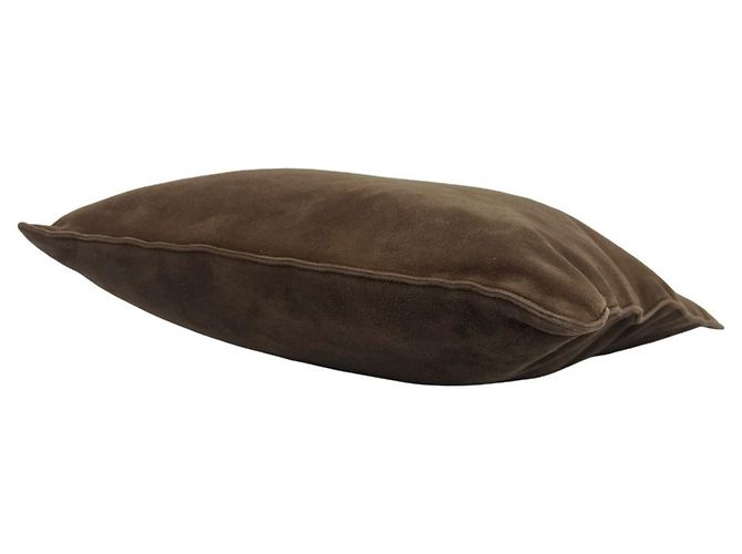 Borsa tote Loewe in camoscio marrone - vista 8