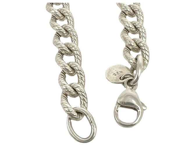 Autre Marque Bracciale con Charm Tiffany Vintage Twist Rope - vista 4