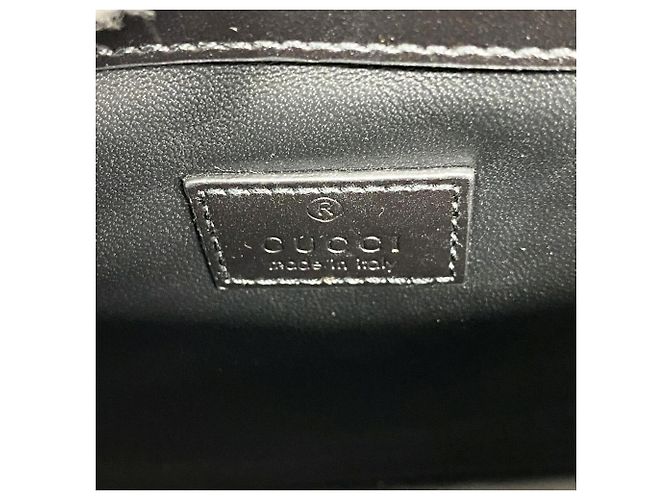 Bolso de hombro Gucci de piel negra - vista 5