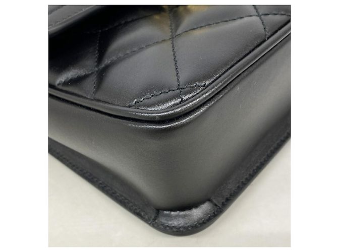 Bolso de hombro Gucci de piel negra - vista 6