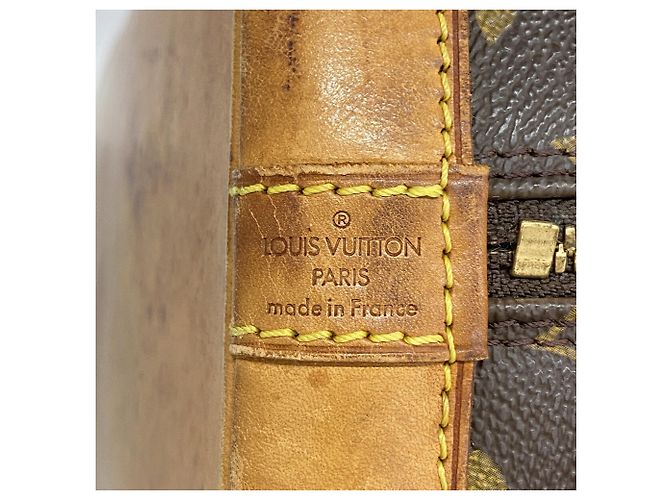 Sac à main Louis Vuitton Alma Monogram - vue 5