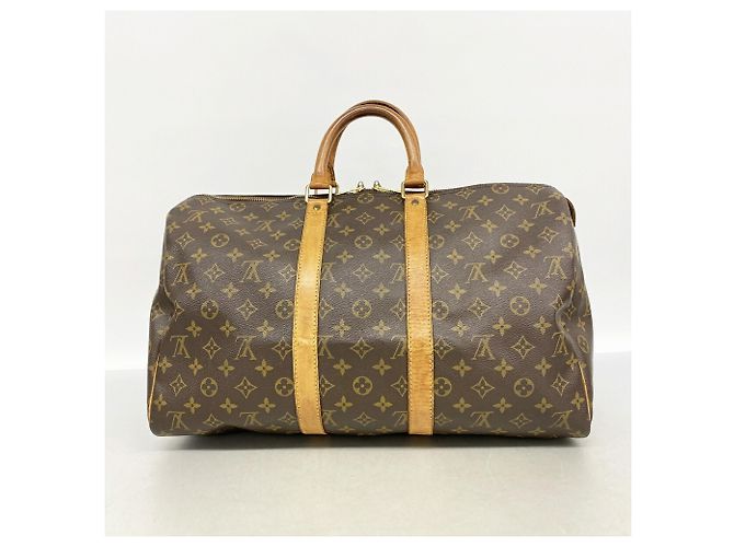 Sac Boston Louis Vuitton Monogram Keepall 45 - vue 13