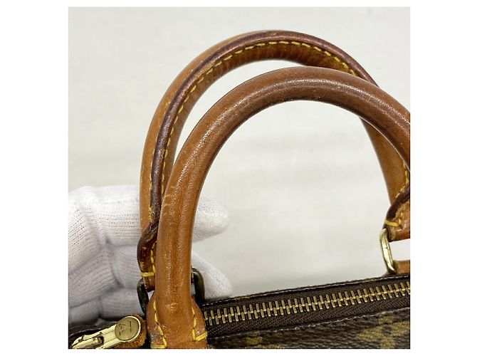 Borsa a mano Louis Vuitton Monogram Mini Speedy - vista 8