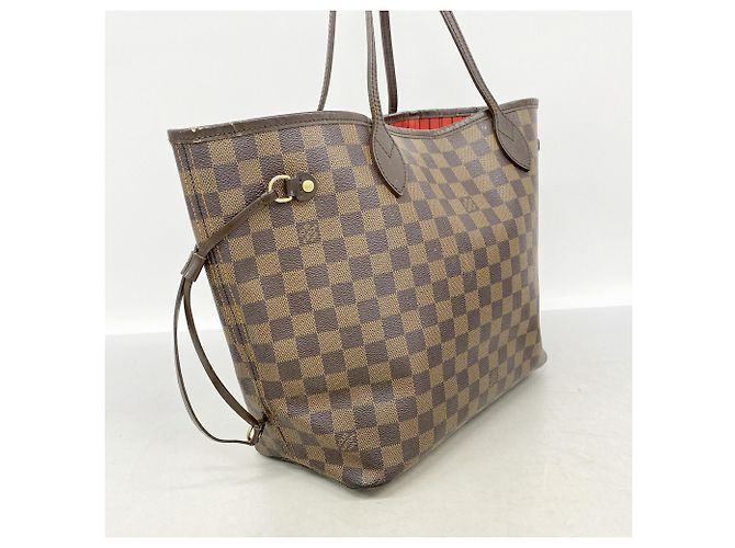 Bolso Tote Louis Vuitton Damier Neverfull MM N51105 Ebene - vista 2