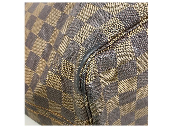 Bolso Tote Louis Vuitton Damier Neverfull MM N51105 Ebene - vista 9