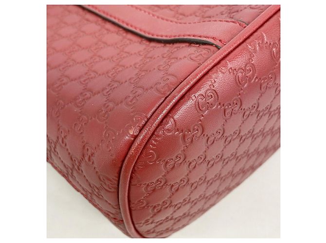 Sac à main Gucci Microguccissima en Bordeaux - vue 6