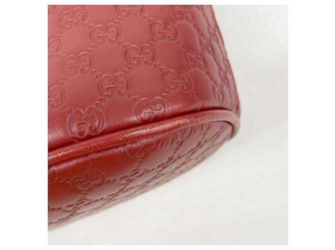Sac à main Gucci Microguccissima en Bordeaux - vue 7