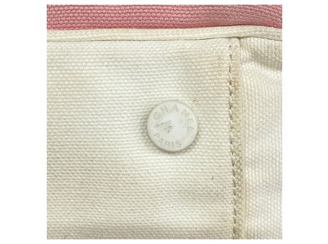 Chanel Marshmallow Canvas Handbag - view 10