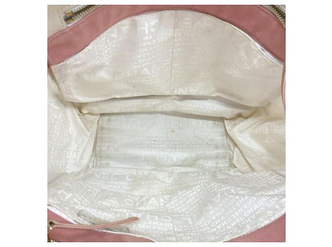 Chanel Marshmallow Canvas Handbag - view 4
