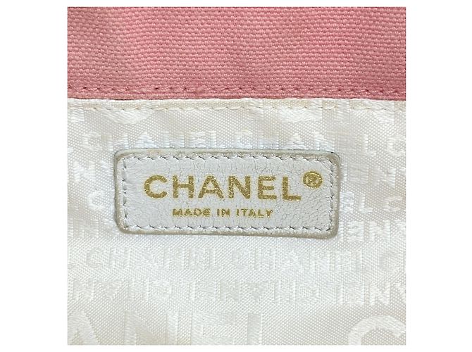 Chanel Marshmallow Canvas Handbag - view 5