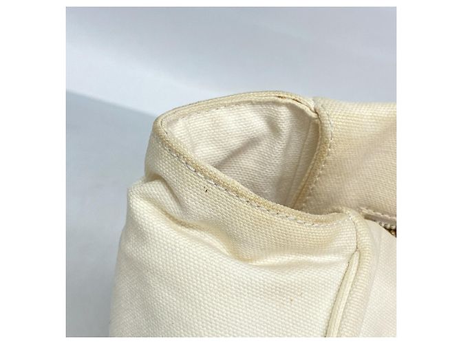 Chanel Marshmallow Canvas Handbag - view 6