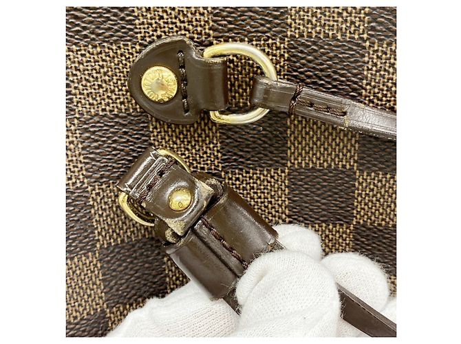 Bolso Tote Louis Vuitton Damier Neverfull MM - Ebene - vista 12