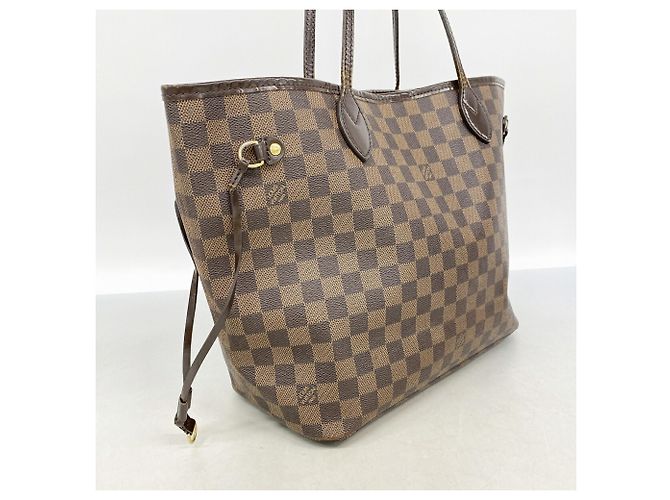 Bolso Tote Louis Vuitton Damier Neverfull MM - Ebene - vista 2