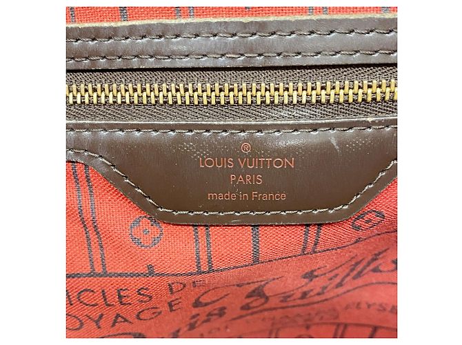 Bolso Tote Louis Vuitton Damier Neverfull MM - Ebene - vista 5