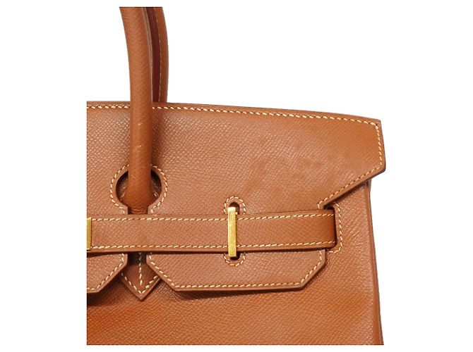 Hermès Sac à main Hermes Birkin 35 en Gold - vue 10