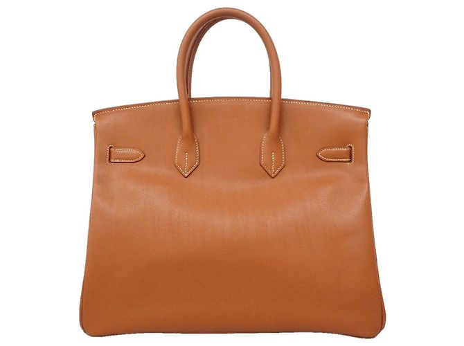 Hermès Sac à main Hermes Birkin 35 en Gold - vue 13