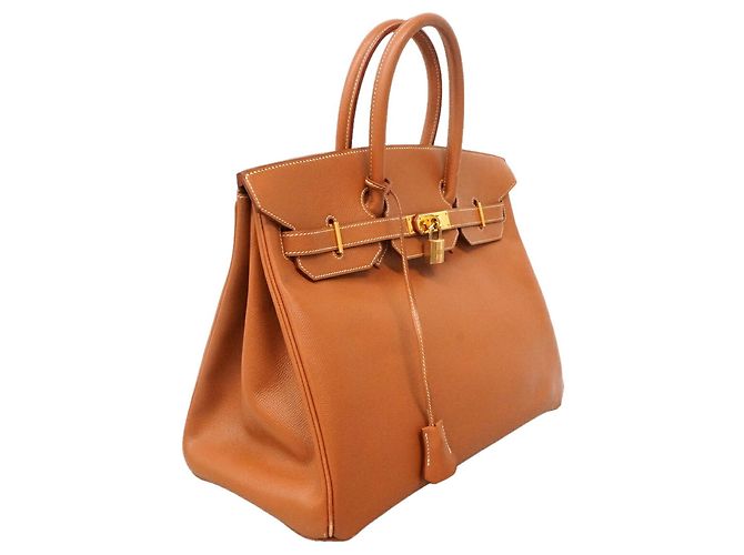 Hermès Sac à main Hermes Birkin 35 en Gold - vue 2