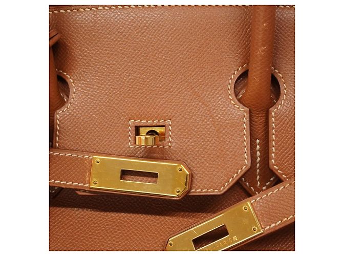 Hermès Sac à main Hermes Birkin 35 en Gold - vue 9