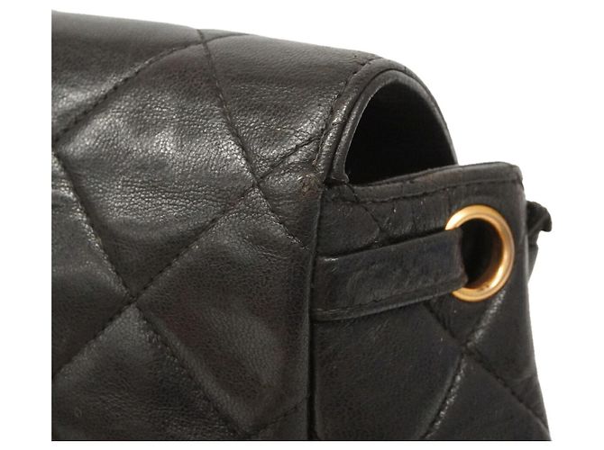 Mochila Chanel Matelassé em pele de cordeiro - vista 11