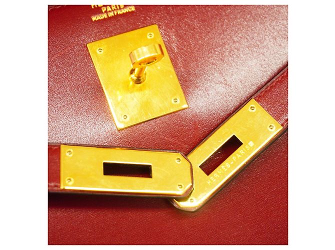 Hermès Borsa Hermes Kelly 32 Box Calf - vista 14