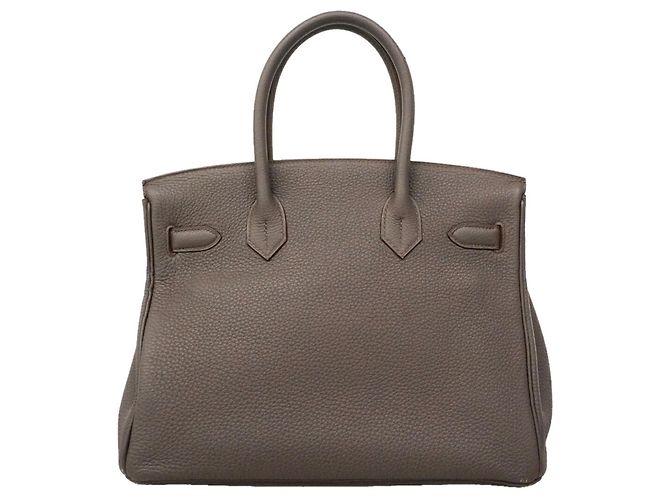 Hermès Borsa Hermes Birkin 30 in pelle Togo - vista 11