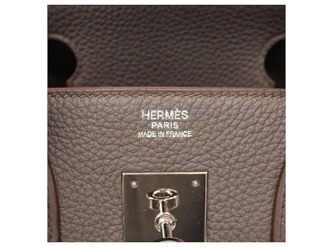 Hermès Borsa Hermes Birkin 30 in pelle Togo - vista 5