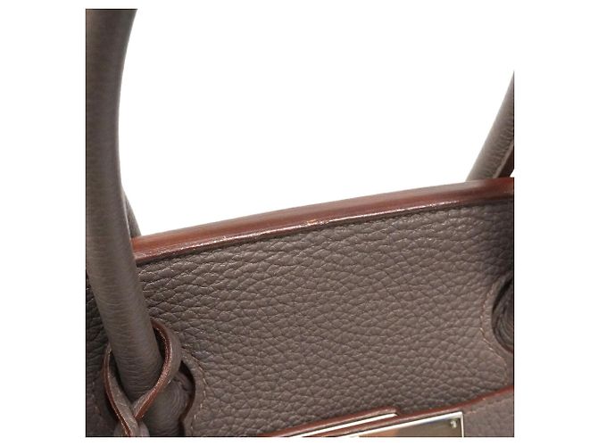Hermès Borsa Hermes Birkin 30 in pelle Togo - vista 8