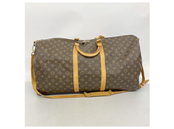 Louis Vuitton Boston Monogram Keepall Bandoulière 60 - vue 12