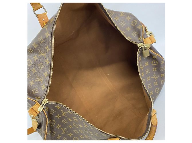 Louis Vuitton Boston Monogram Keepall Bandoulière 60 - vue 4