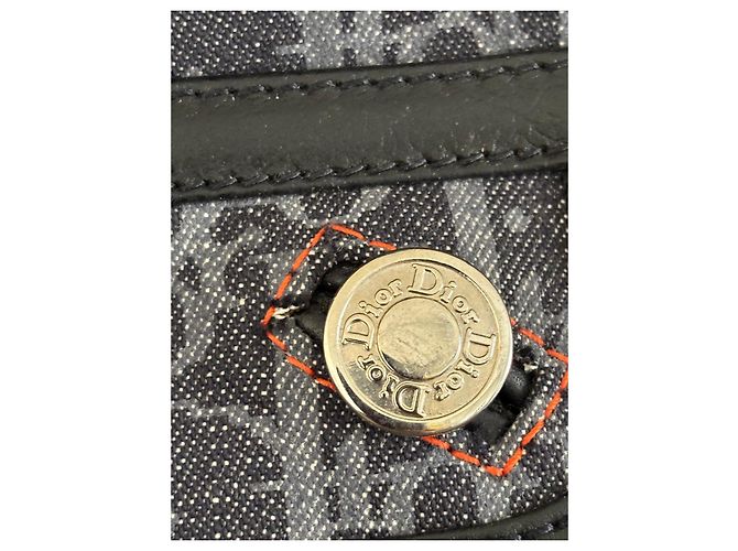 Borsa tote Dior Monogram Flight in tela rivestita e pelle - vista 3