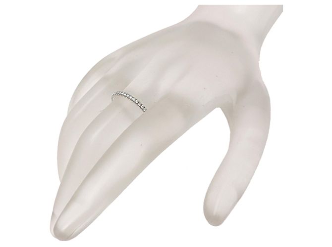 Anel Meia Eternidade Harry Winston em Platina 950 e Diamantes - vista 7