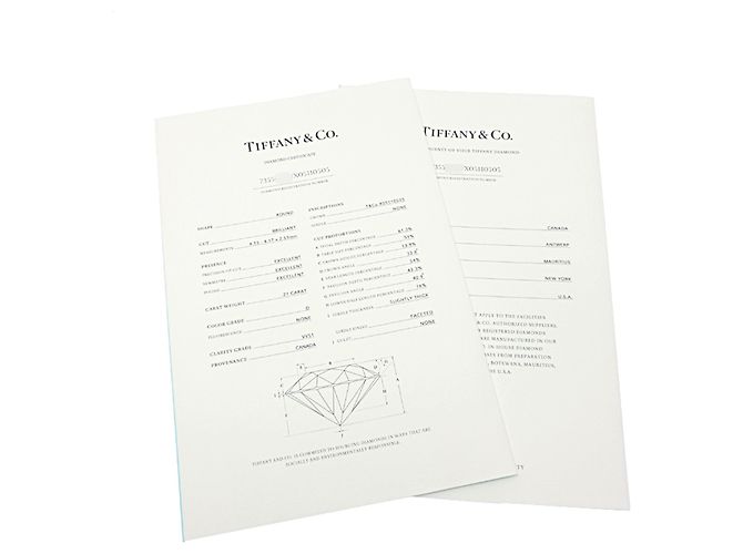 Autre Marque Anello Tiffany & Co. Harmony Half Eternity in Platino 950 e Diamanti - vista 10