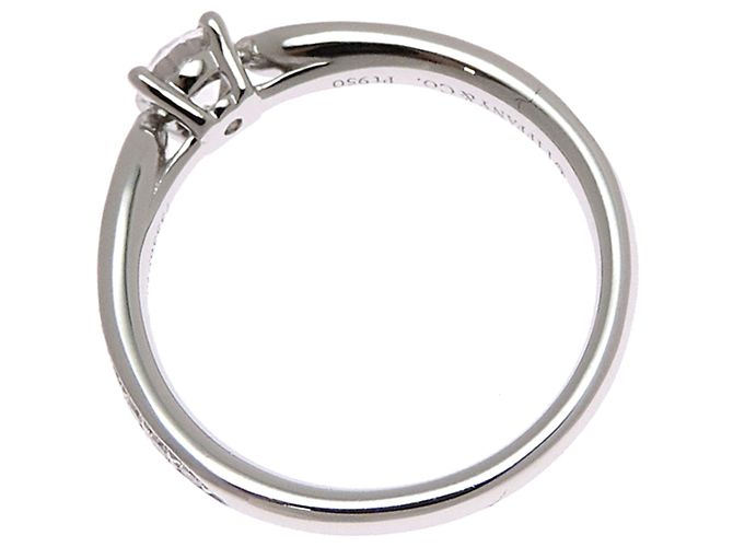 Autre Marque Anello Tiffany & Co. Harmony Half Eternity in Platino 950 e Diamanti - vista 2