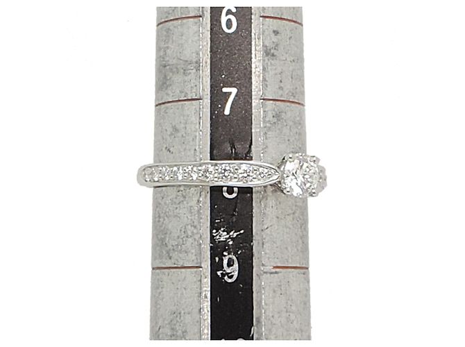 Autre Marque Anello Tiffany & Co. Harmony Half Eternity in Platino 950 e Diamanti - vista 6