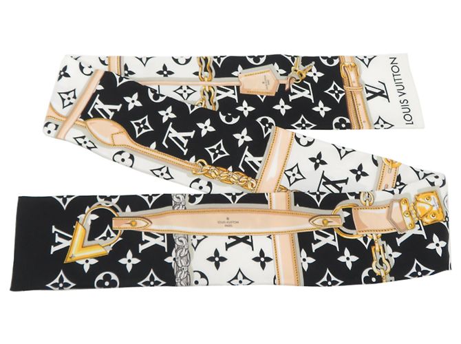 Lenço Louis Vuitton Bandeau Confidential - vista 3