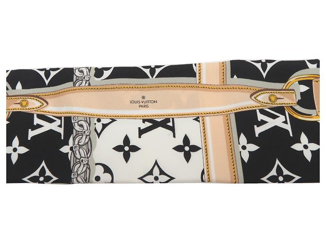 Lenço Louis Vuitton Bandeau Confidential - vista 4