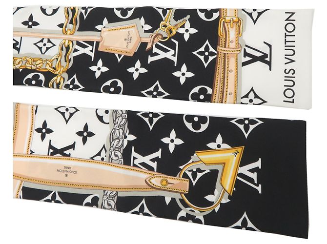 Lenço Louis Vuitton Bandeau Confidential - vista 6