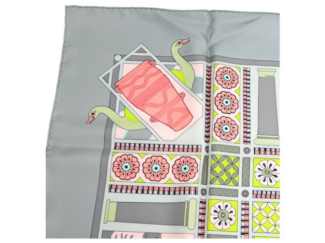 Hermès Hermes Carre 90 LES SECRETS DE MINOS Foulard da donna - vista 6