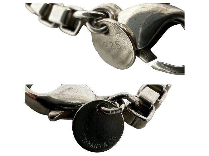 Autre Marque Bracciale con Charms Tiffany Vintage Venetian Silver - vista 3